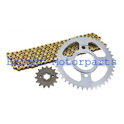 High Quality Motorcycle Drive Chain Sprocket Set for ITALIKA RT180 FT180 FT200