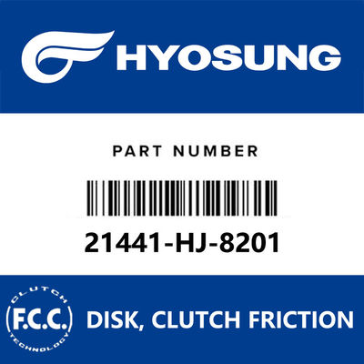 FCC Paper Based Motorcycle Clutch Lining And Clutch Disc For Hyosung GT250 GT250R
