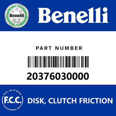 FCC Original OEM Clutch Plate And Friction Plate Disk For Benelli BN600 TNT600