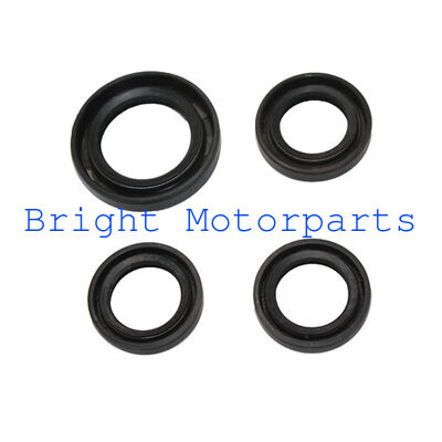 4pcs Motorcycle Oil Seals Engine Crankshaft Gear Crank Case Oil Seals for GY6 125/150